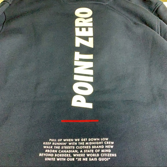 Men’s Point Zero Organic Cotton Pullover Hoodie NEW - Picture 7 of 9